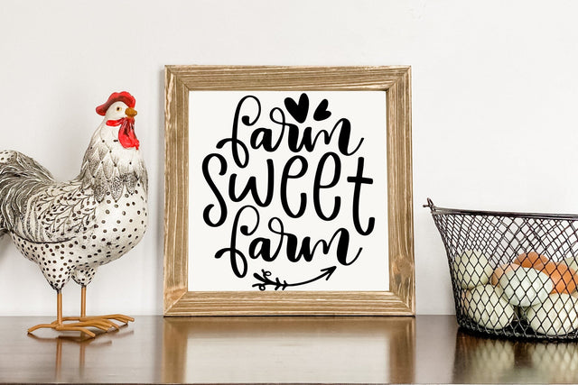 Farm Sweet Farm SVG SVG dapiyupi store 