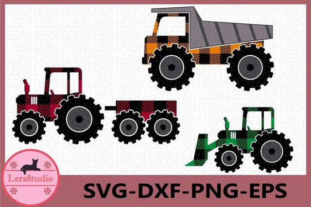 Farm Tractor Svg SVG Lerastudio 