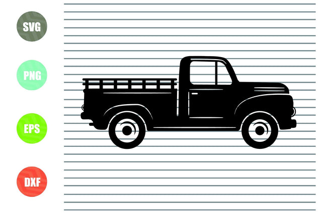 Farm Truck Svg Png Dxf Eps Cut Files SVG Artstoredigital 