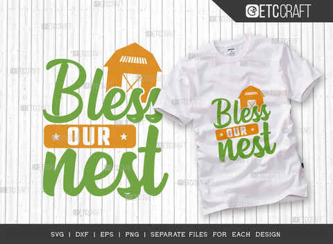 Farmer Bundle Vol-16 SVG Cut File | Farming Svg | Proud To Be A Farmer Svg | Save Family Farms Svg | Farm Hair Don't Care Svg | Home Is Where The Barn Is Svg | Bless Our Nest Svg | It Is Well With My Soul Svg | Quote Design SVG ETC Craft 