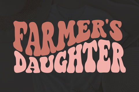 Farmer's Daughter SVG, File,Farming SVG,Farm Girl svg, Vector Art Commercial & Personal Use svg, Cricut,Silhouette svg,Cameo svg,Iron on Vinyl,Vinyl Decal SVG Fauz 