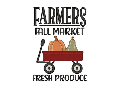 Farmers Fall Market Embroidery Design Embroidery/Applique DESIGNS Nino Nadaraia 