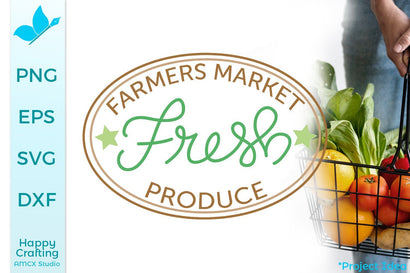 Farmers Market Fresh Produce SVG AMCX Studio 