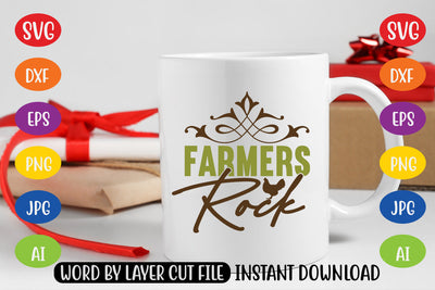 Farmers Rock SVG CUT FILE SVG MStudio 