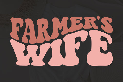 Farmer's Wife svg, Farmer Husband Tees svg, Farmer Couple svg, Agricultural svg, Autumn Tee, Farming svg, for Men and Women SVG Fauz 