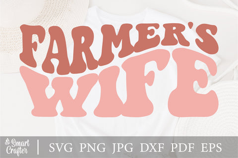 Farmer's Wife svg, Farmer Husband Tees svg, Farmer Couple svg, Agricultural svg, Autumn Tee, Farming svg, for Men and Women SVG Fauz 