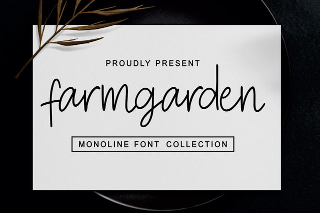 farmgarden Font Mozarella 