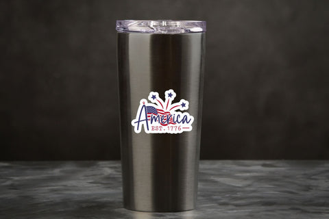 Farmhouse 4th of July Sticker Bundle Sublimation DESIGNS DARK 