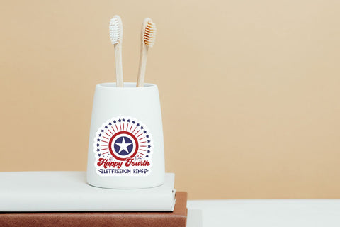 Farmhouse 4th of July Sticker Bundle Sublimation DESIGNS DARK 