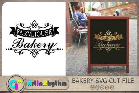 Farmhouse Bakery Svg, Bakery Shop Svg, Bakery Svg, Bakeshop Svg, Bakery Sign Svg SVG Artinrhythm shop 