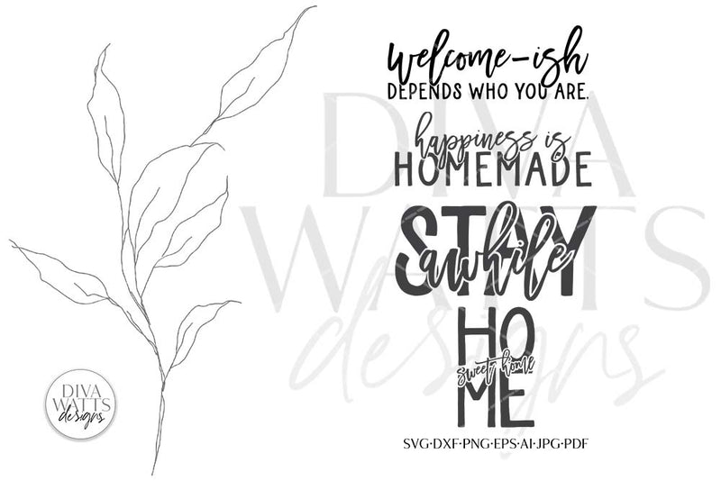 Farmhouse Basics SVG Mini Bundle - So Fontsy
