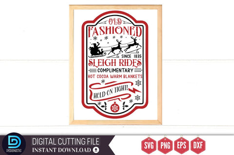 Farmhouse Christmas Sign Svg Bundle SVG DESIGNISTIC 