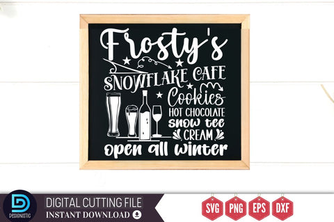 Farmhouse Christmas Sign Svg Bundle SVG DESIGNISTIC 