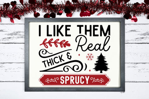 Farmhouse Christmas Sign SVG Bundle SVG Regulrcrative 