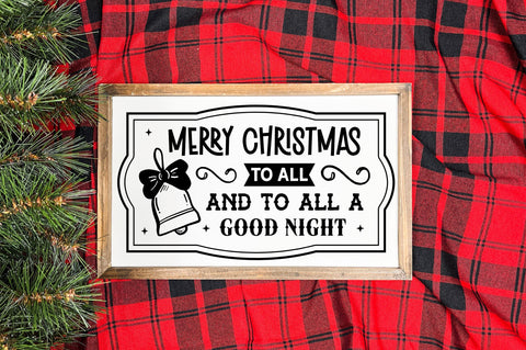 Farmhouse Christmas Sign SVG Bundle SVG Regulrcrative 