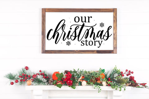 Farmhouse Christmas Sign Svg Bundle SVG Regulrcrative 