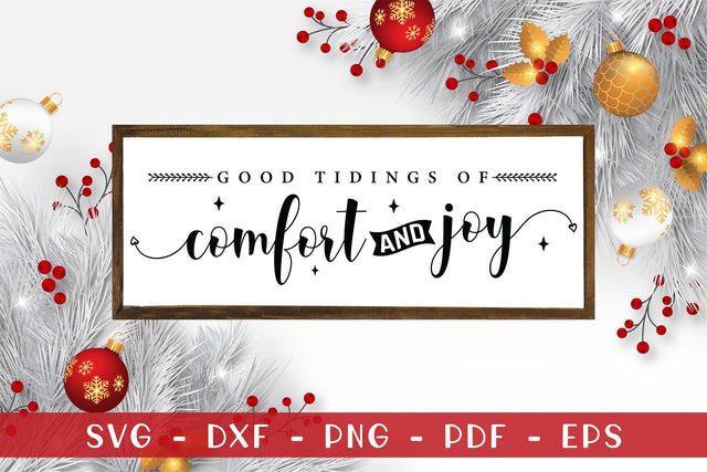 Farmhouse Christmas Sign SVG Cut File SVG CraftLabSVG 