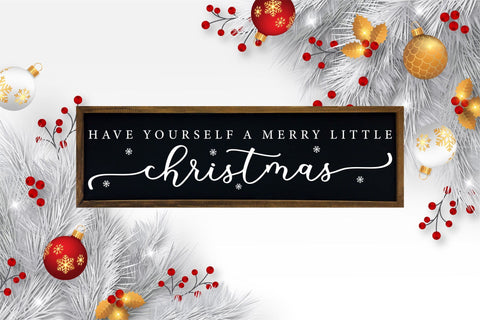 Farmhouse Christmas Sign SVG Design SVG CraftLabSVG 