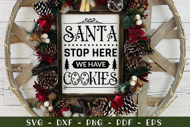 Farmhouse Christmas Sign SVG Design SVG CraftLabSVG 