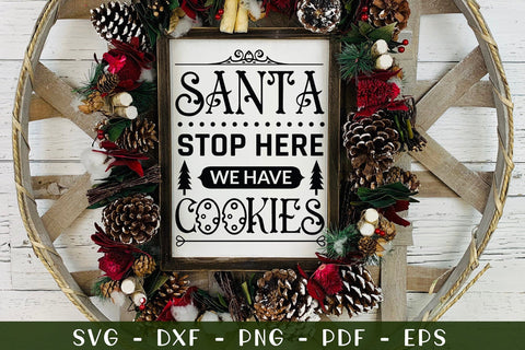 Farmhouse Christmas Sign SVG Design SVG CraftLabSVG 