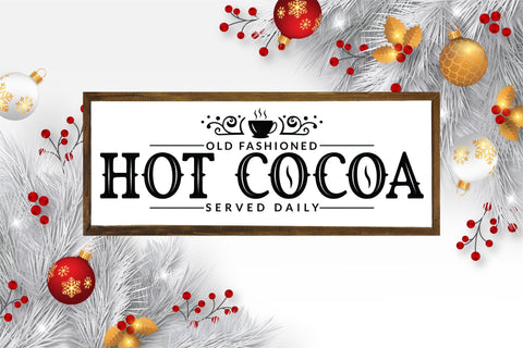 Farmhouse Christmas Sign SVG Design SVG CraftLabSVG 