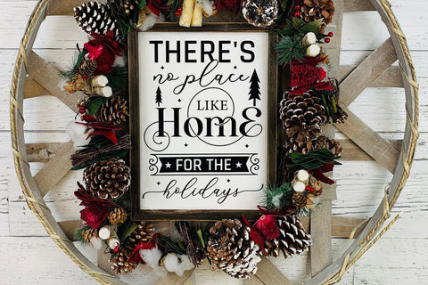 Farmhouse Christmas Sign SVG Design SVG CraftLabSVG 