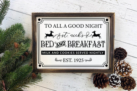 Farmhouse Christmas Sign SVG Design SVG CraftLabSVG 