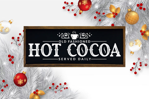 Farmhouse Christmas Sign SVG Design SVG CraftLabSVG 