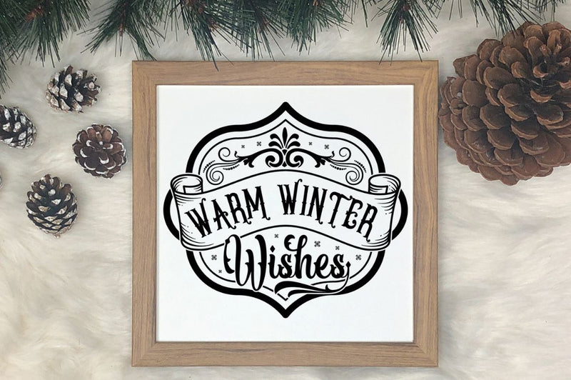 Farmhouse Christmas Signs SVG Bundle - So Fontsy
