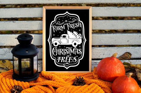 Farmhouse Christmas Signs SVG Bundle SVG Regulrcrative 