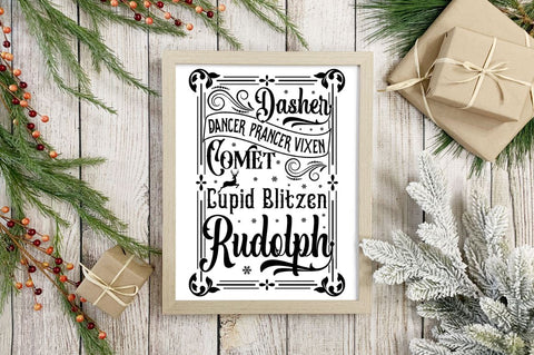 Farmhouse Christmas Signs SVG Bundle SVG Regulrcrative 