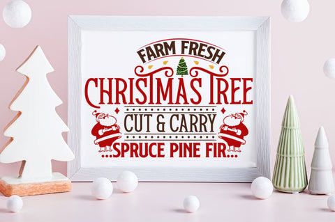 Farmhouse Christmas SVG Bundle, Christmas SVG Bundle SVG DESIGNISTIC 