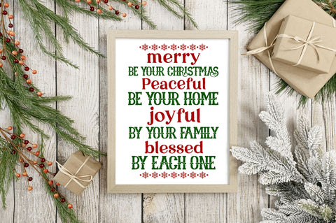 Farmhouse Christmas Svg Bundle SVG Regulrcrative 