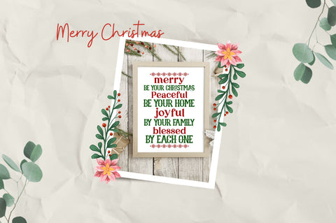 Farmhouse Christmas Svg Bundle SVG Regulrcrative 