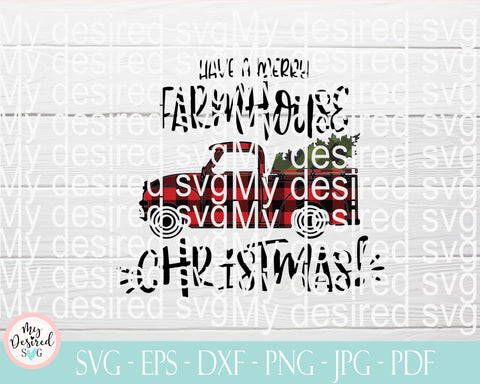 Farmhouse Christmas SVG, Christmas Sign Svg, farmhouse wall decor, Christmas Tree Svg, Modern farmhouse, Farmhouse Christmas File, Cricut SVG MyDesiredSVG 