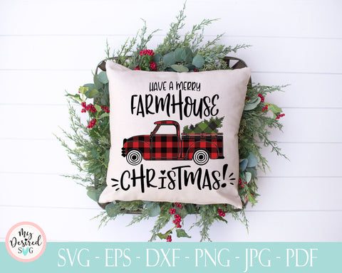 Farmhouse Christmas SVG, Christmas Sign Svg, farmhouse wall decor, Christmas Tree Svg, Modern farmhouse, Farmhouse Christmas File, Cricut SVG MyDesiredSVG 
