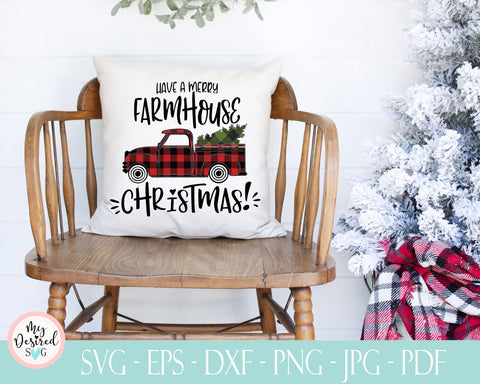 Farmhouse Christmas SVG, Christmas Sign Svg, farmhouse wall decor, Christmas Tree Svg, Modern farmhouse, Farmhouse Christmas File, Cricut SVG MyDesiredSVG 