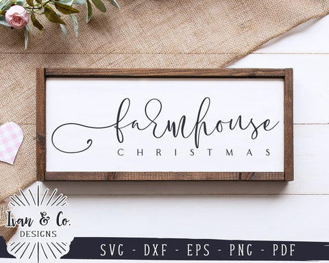 Farmhouse Christmas SVG Files | Christmas SVG | Family SVG | Winter SVG | Commercial Use | Cricut | Silhouette | Digital Cut Files (1091667436) SVG Ivan & Co. Designs 