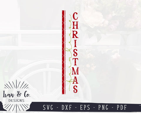 Farmhouse Christmas SVG Files | Christmas SVG | Winter SVG | Vertical Sign | Cricut | Silhouette | Commercial Use | Cut Files (1060281989) SVG Ivan & Co. Designs 