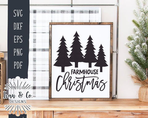 Farmhouse Christmas SVG Files | Christmas Tree | Holidays | Winter SVG (905596661) SVG Ivan & Co. Designs 