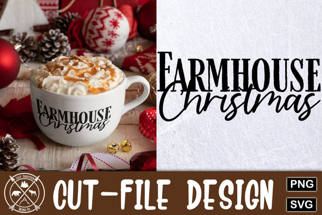 Farmhouse Christmas SVG SVG Last Frontier Design Co. 