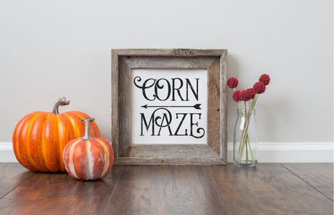Farmhouse Corn Maze Arrow SVG File SVG Board & Batten Design Co 