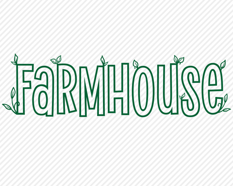 Farmhouse | Country SVG SVG Texas Southern Cuts 