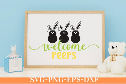 Farmhouse Easter Sign SVG Bundle SVG DESIGNISTIC 