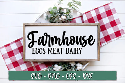 Farmhouse eggs meat dairy SVG SVG Shetara Begum 