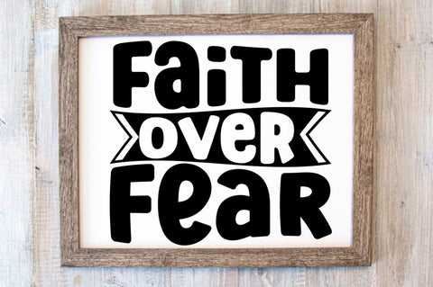 Farmhouse Faith Sign Svg Bundle SVG Regulrcrative 