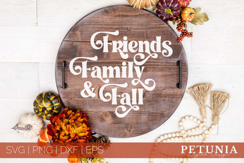 Farmhouse Fall Round Sing Bundle | Autumn Sign SVG SVG Petunia Digital Design 