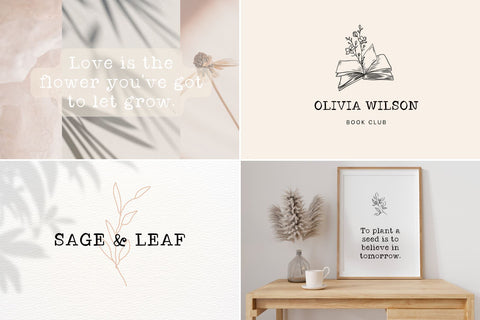 Farmhouse Font Bundle Font Cotton White Studio 