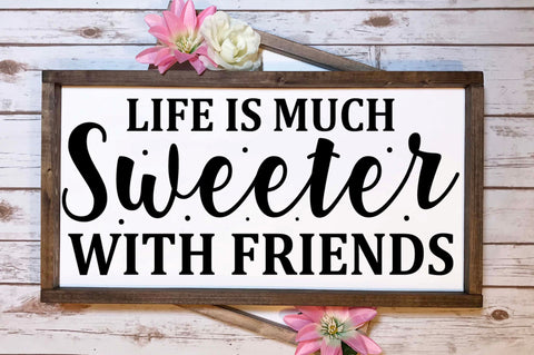 Farmhouse Friend Sign Bundle SVG Regulrcrative 