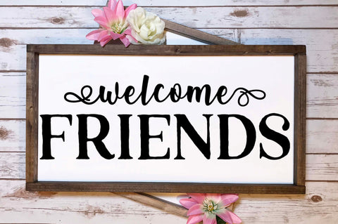 Farmhouse Friend Sign Bundle SVG Regulrcrative 